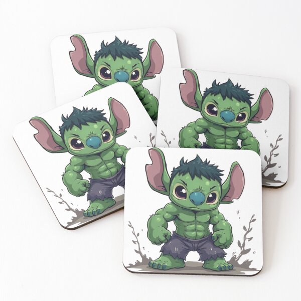 Item preview, Stitch X Hulk designed and sold by OMGitsMikey.