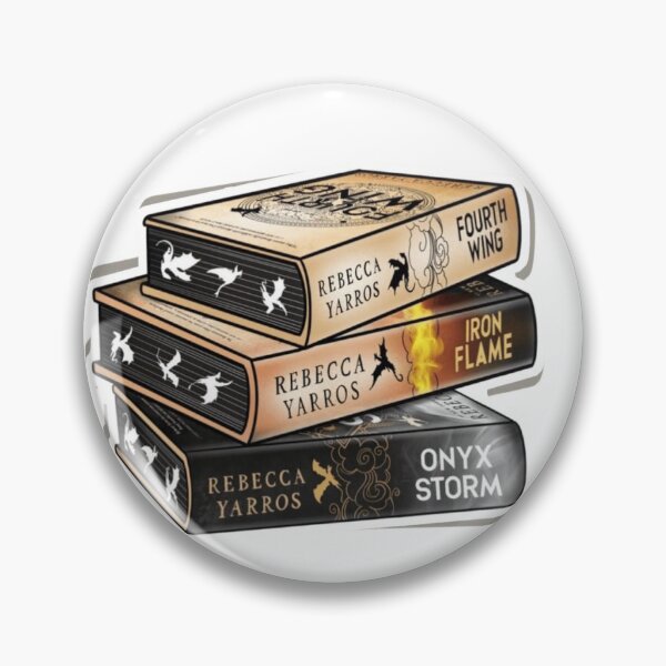 Item preview, Empyrean Book Stack – Rebecca Yarros Sticker designed and sold by ririxr8 ..