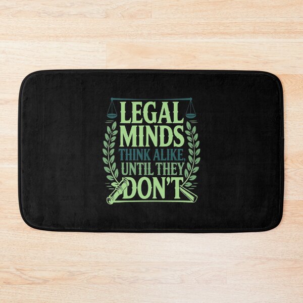 Item preview, All Legal Minds Think Alike, Until They Don’t – Legal Ethics Tee designed and sold by NoGoodDeeds.