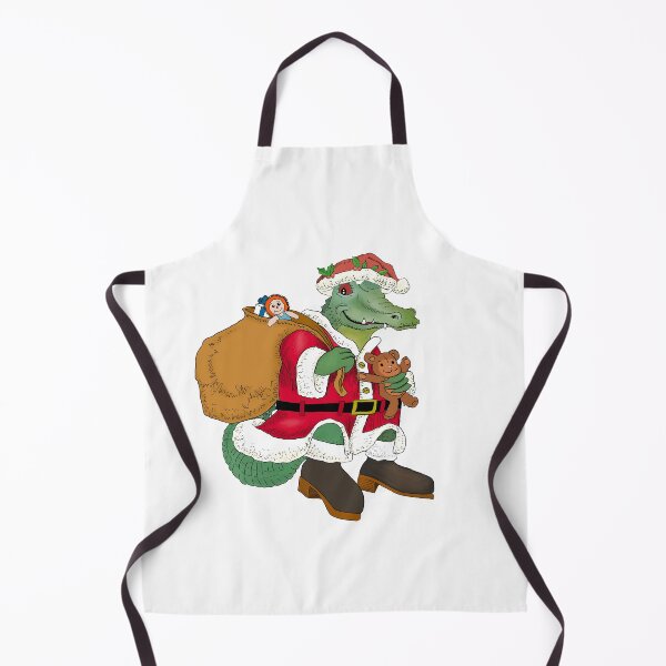 Item preview, Santa Gator for a Cajun Christmas designed and sold by Katy Meg.