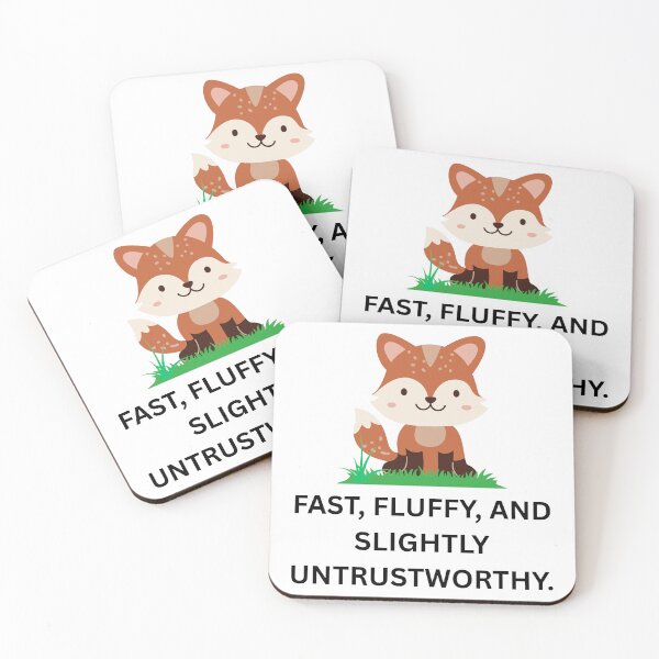Item preview, Fast, fluffy, and slightly untrustworthy. T-Shirt designed and sold by Interest_Merchant.