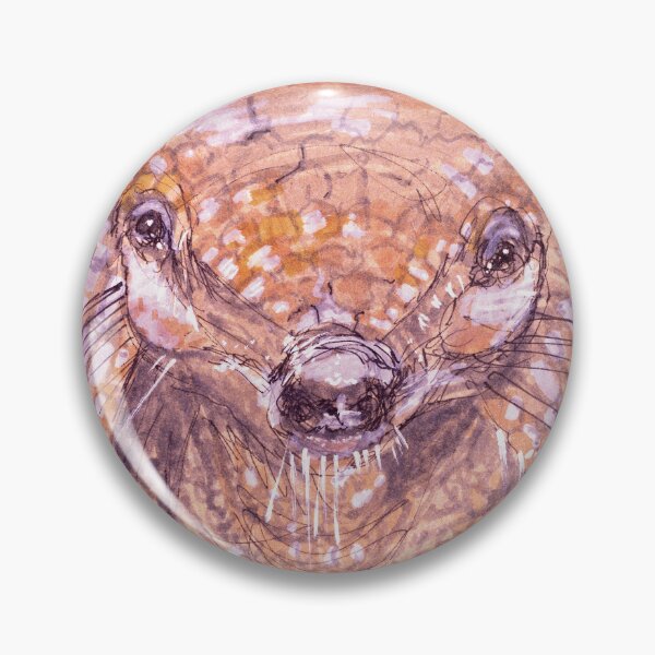 Item preview, Realistic Original Drawing of Southern Three-Banded Armadillo—Tolypeutes matacus designed and sold by Sheila Singhal.