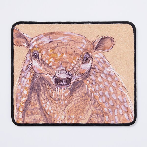 Item preview, Realistic Original Drawing of Southern Three-Banded Armadillo—Tolypeutes matacus designed and sold by Sheila Singhal.