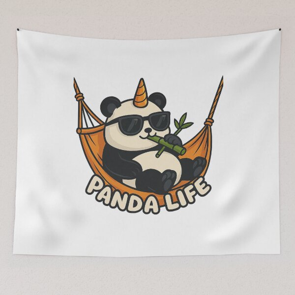 Item preview, Lounging Panda Life designed and sold by Unicorn Academy.
