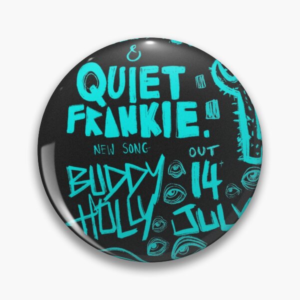 Item preview, Quiet Frankie Aussie rapper, singer Pin designed and sold by Rising-Studio.