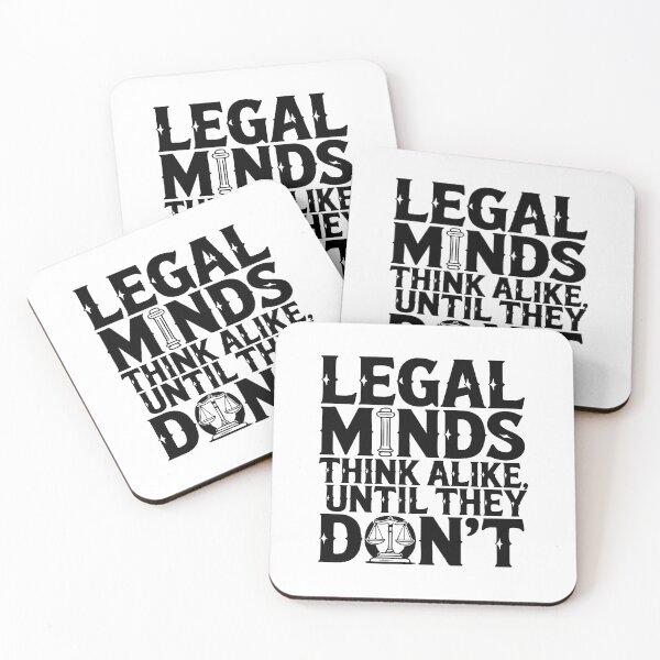 Item preview, All Legal Minds Think Alike, Until They Don’t – True Crime Fan T-Shirt designed and sold by NoGoodDeeds.