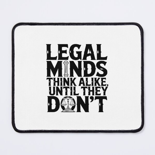 Item preview, All Legal Minds Think Alike, Until They Don’t – True Crime Fan T-Shirt designed and sold by NoGoodDeeds.