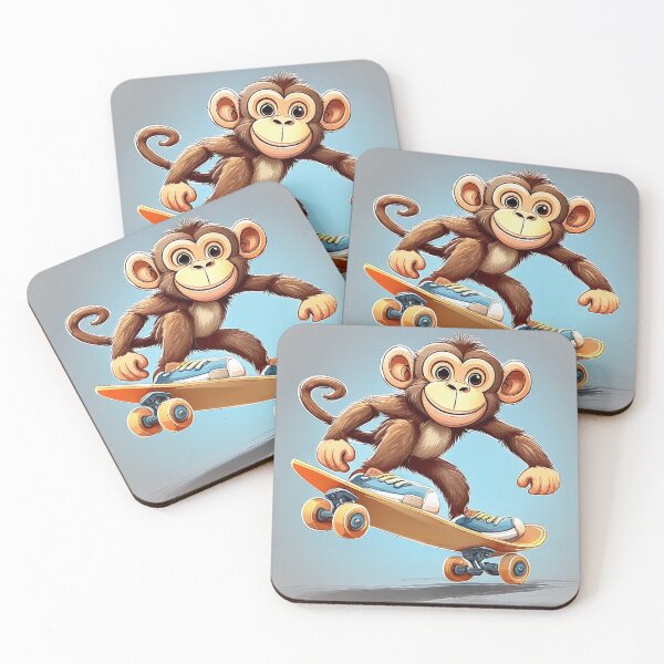 Item preview, Monkey Scater designed and sold by Nels23 Design.