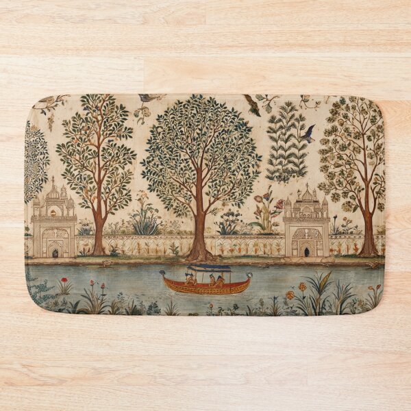 Item preview, Mughal Puzzle, Tree of Life, Bird Art, Indian Textile Jigsaw, Palampore Horizontal Puzzle, Intricate Artwork designed and sold by Rob's General Finds.