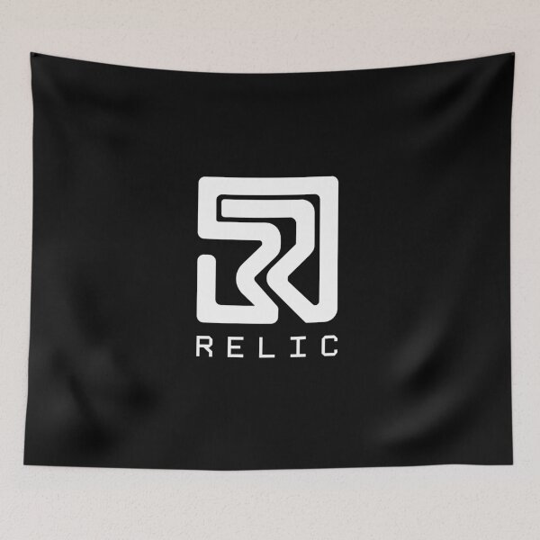Item preview, Relic Logo white designed and sold by Harry Draws Straws.