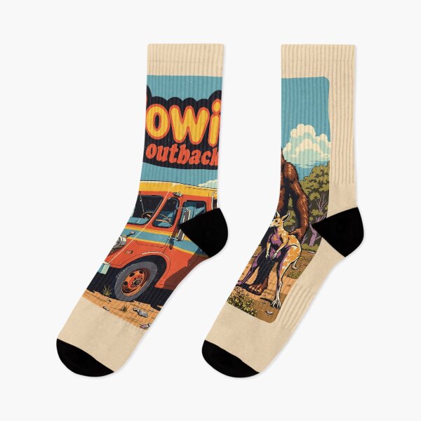 Item preview, Yowie's Outback Grill - Sasquatch Food Truck Design designed and sold by Vintagenaut Co..