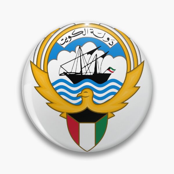 Item preview, national emblem seal of Kuwait designed and sold by ak7sailor.