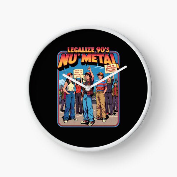 Item preview, Legalize 90's Nu' Metal - Funny Retro Protest Design designed and sold by Vintagenaut Co..