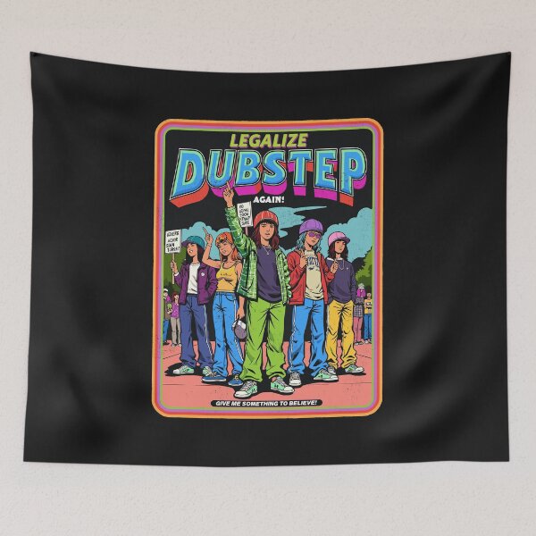 Item preview,  Legalize Dubstep Again! - Funny Retro Protest Design designed and sold by Vintagenaut Co..