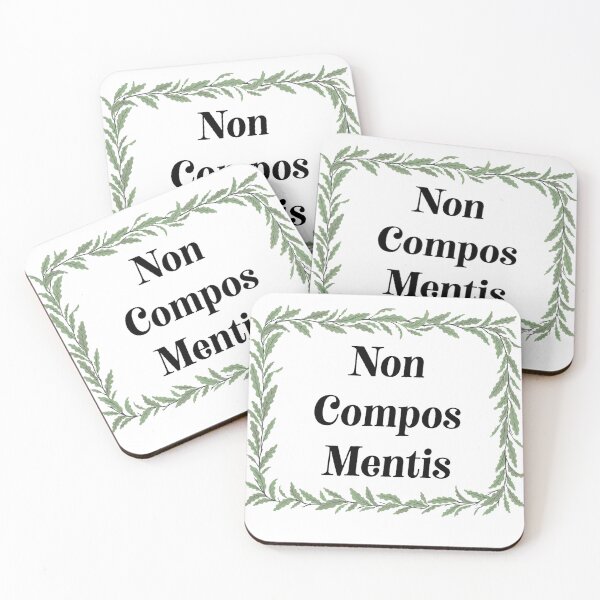 Item preview, Non Compos Mentis - Not of Sound Mind designed and sold by UnitedDems.
