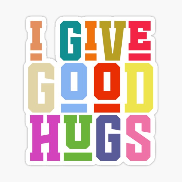 Item preview, I GIVE GOOD HUGS designed and sold by alegnacreates.