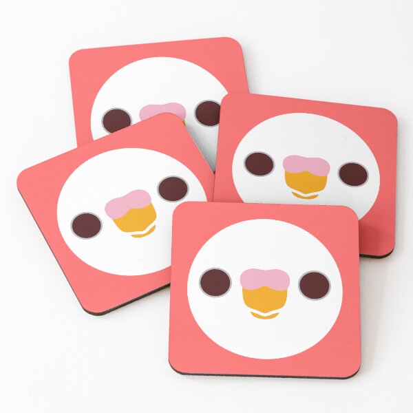 Item preview, The face of a albino budgie designed and sold by INKOYADO.