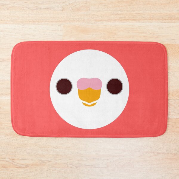 Item preview, The face of a albino budgie designed and sold by INKOYADO.