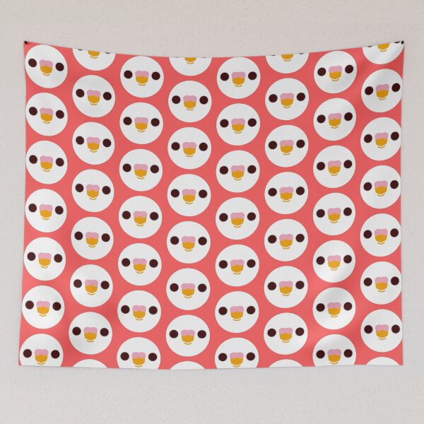Item preview, The face of a albino budgie designed and sold by INKOYADO.