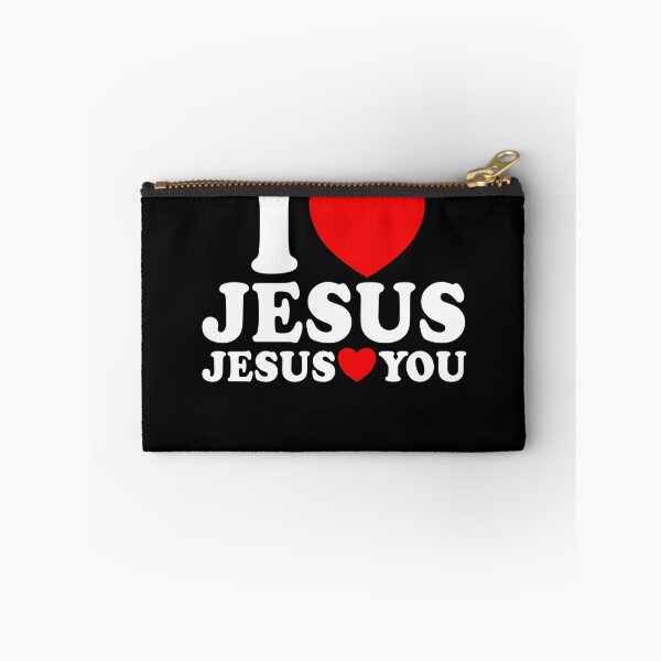 Item preview, I Love Jesus Jesus Loves You Christian Faith Church Jesus Gear designed and sold by DynamicDesign.