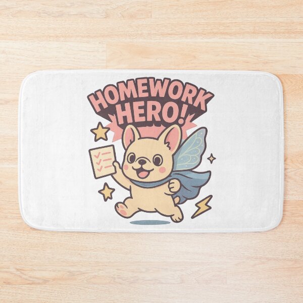 Item preview, Super Pup Finishes Homework designed and sold by DumbPet.