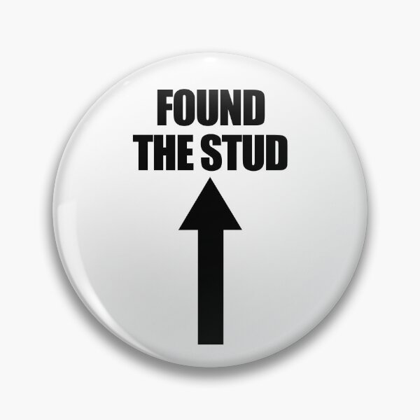 Item preview, Found The Stud Carpenter Humor Funny Men's Stud Gear designed and sold by DynamicDesign.
