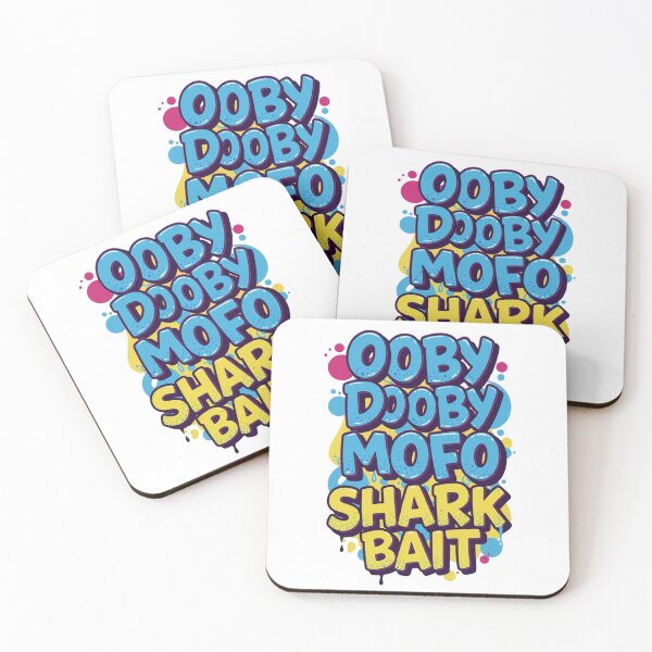Item preview, Oooby Dooby Mofo Shark Bait Funny Bold Quote Design designed and sold by FitEnvy.
