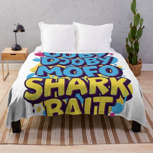 Item preview, Oooby Dooby Mofo Shark Bait Funny Bold Quote Design designed and sold by FitEnvy.