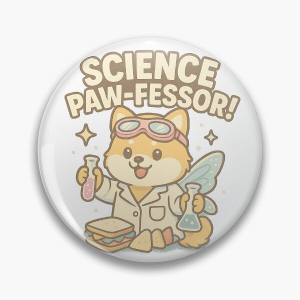 Item preview, Cute Fairy Dog in Lab Coat - Back to School designed and sold by DumbPet.