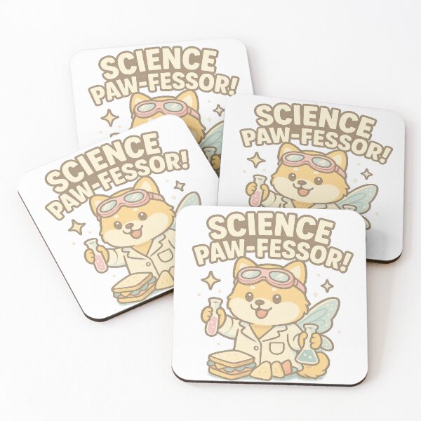 Item preview, Cute Fairy Dog in Lab Coat - Back to School designed and sold by DumbPet.