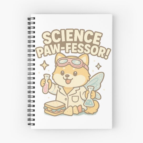 Item preview, Cute Fairy Dog in Lab Coat - Back to School designed and sold by DumbPet.