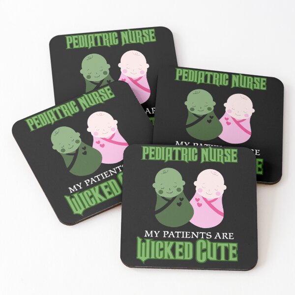 Item preview, Wicked Cute Patients (Pediatric Nurse) designed and sold by midwifesmarket.