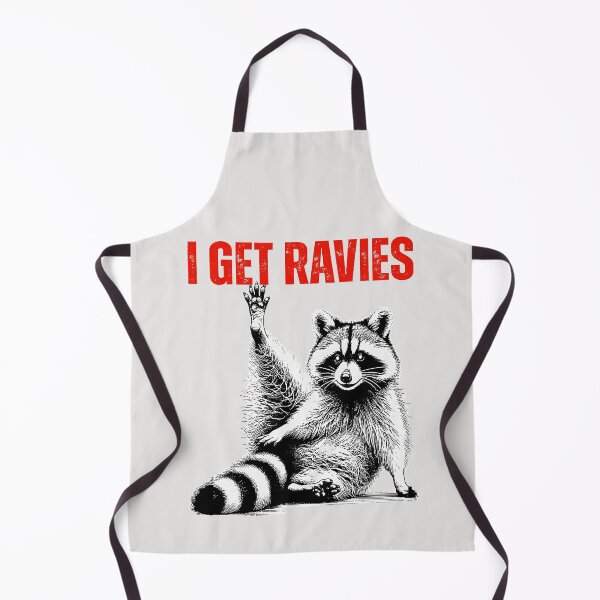 Item preview, Funny Racoon I get ravies animal meme designed and sold by erozzz.