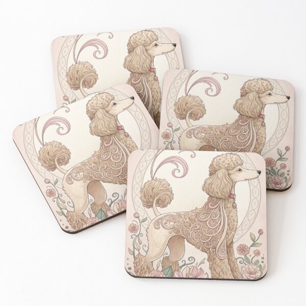 Item preview, Art Nouveau Poodle #2 designed and sold by Mark and Heather.