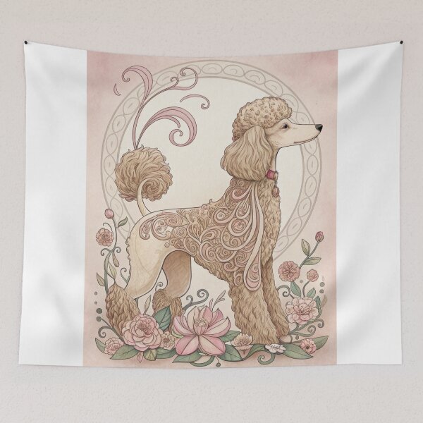Item preview, Art Nouveau Poodle #2 designed and sold by Mark and Heather.