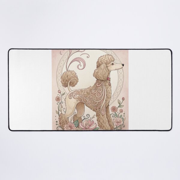 Item preview, Art Nouveau Poodle #2 designed and sold by Mark and Heather.