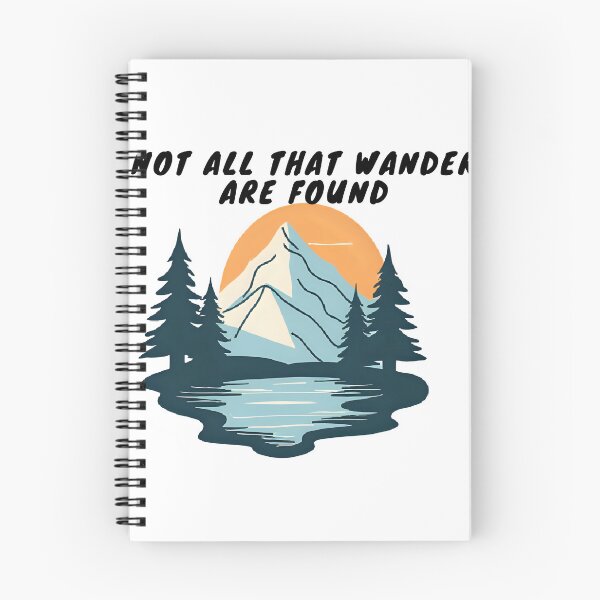 Item preview, Not all that wander are lost or found designed and sold by WILDBYCØLE.