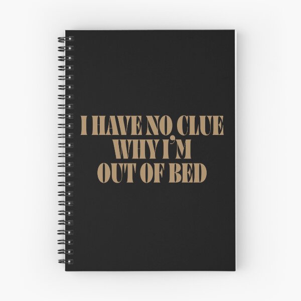Item preview, No tengo ni idea de por qué me levanto de la cama – Cita divertida sobre salud mental designed and sold by ChuckleSpace.