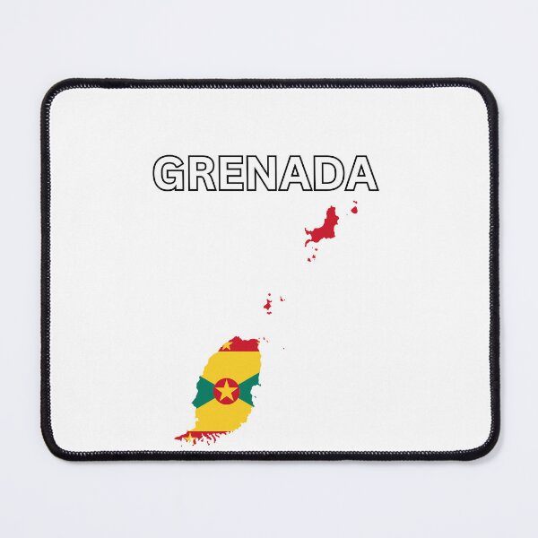 Item preview, Grenada Flag Map designed and sold by atomstartup.