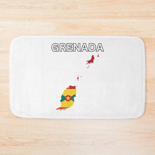 Item preview, Grenada Flag Map designed and sold by atomstartup.
