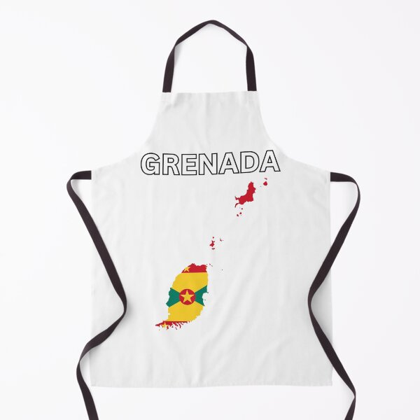 Item preview, Grenada Flag Map designed and sold by atomstartup.