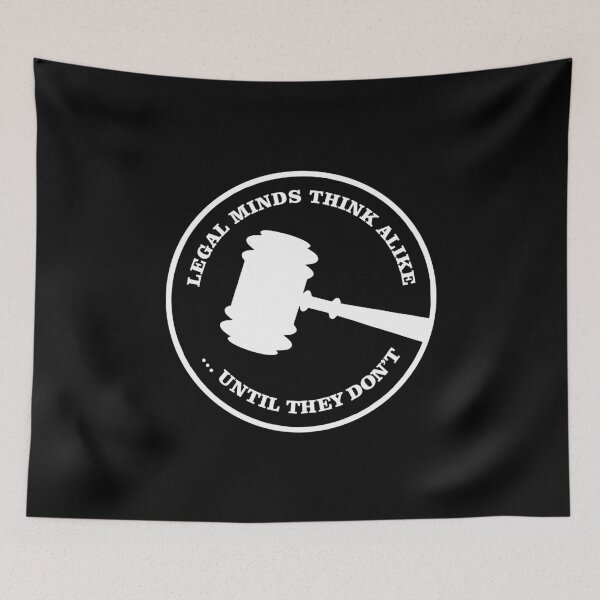 Item preview,  All Legal Minds Think Alike, Until They Don’t – Corporate Law T-Shirt designed and sold by NoGoodDeeds.