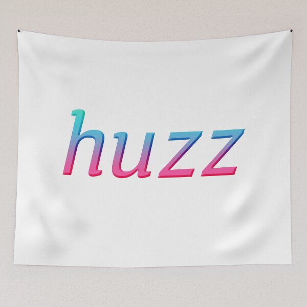 Item preview, huzz, Pink Aqua Outline designed and sold by Memes N Lore .