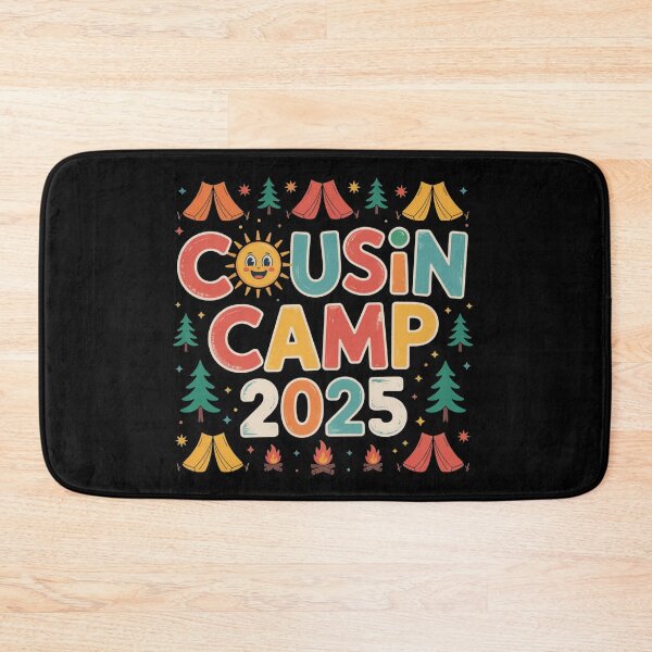 Item preview, Cousin Camp 2025 Camping Campfire Summer Vacation Family designed and sold by Dabbing Turtle Designs.