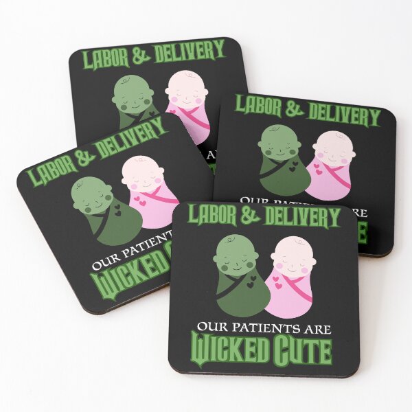 Item preview, Wicked Cute Patients (Labor & Delivery) designed and sold by midwifesmarket.