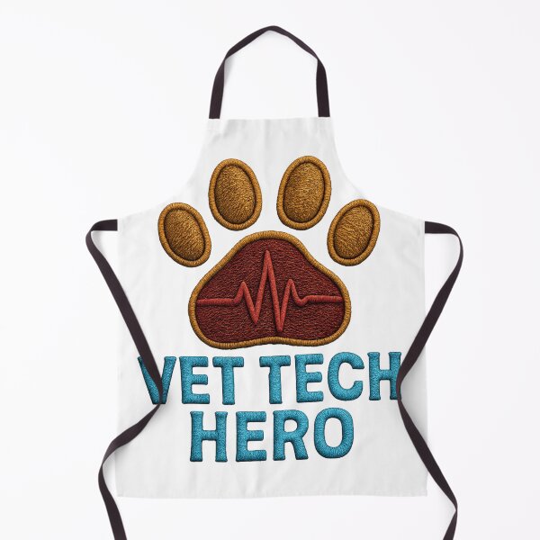 Item preview, Vet Tech Hero – Paw & Pulse Icon Sticker designed and sold by TONSNAP.