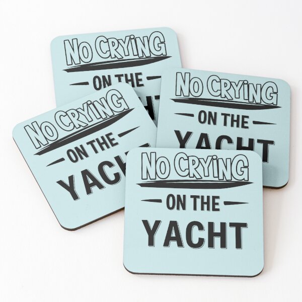 Item preview, No crying on the yacht designed and sold by FitEnvy.