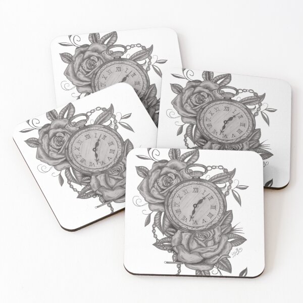 Item preview, old watch with roses  designed and sold by pksart1.