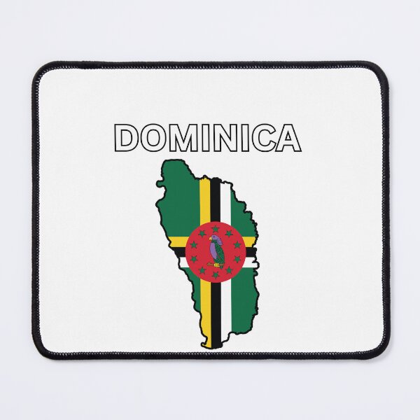 Item preview, Dominica Flag Map designed and sold by atomstartup.