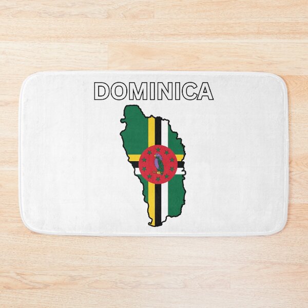 Item preview, Dominica Flag Map designed and sold by atomstartup.